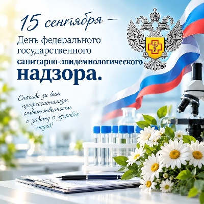 15 сентября- День федерального государственного санитарно-эпидемиологического надзора